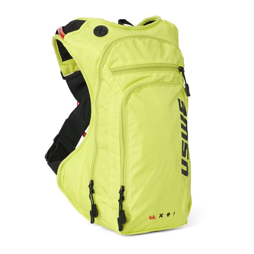 USWE 209077002 Outlander Moto Hydration Pack 9L - Crazy Yellow