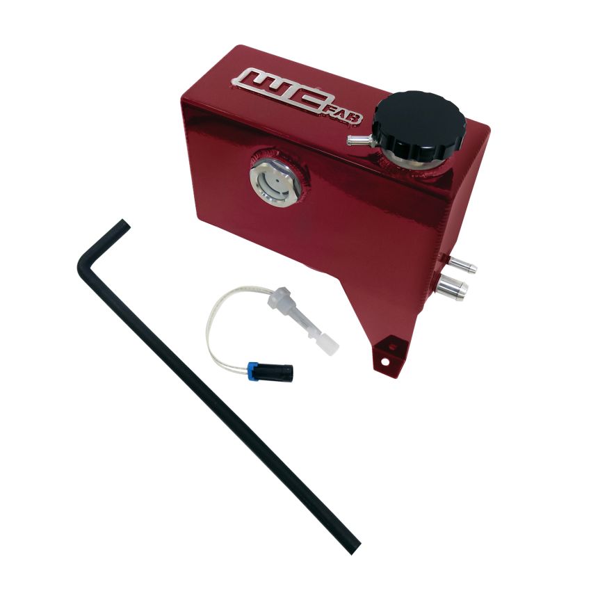 Wehrli 11-16 Chevrolet 6.6L LML Duramax OEM Placement Coolant Tank Kit - Gloss Black