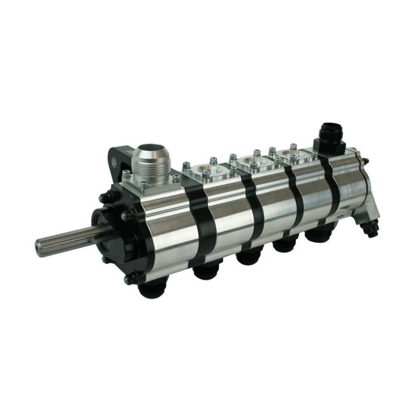 Moroso 22355 Tri-Lobe 5 Stage Dry Sump Oil Pump - Left Side - 1.800in Pressure