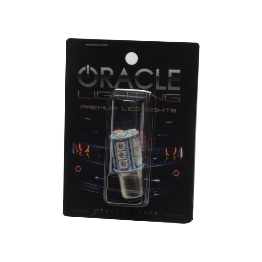 Oracle Lighting 5107-003 ORACLE Lighting 1157 18 LED 3-Chip SMD Bulb (Single) - Red
