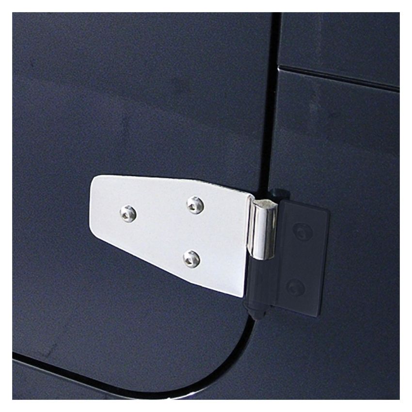 Door Hinge Set StainlesS Steel 87-06 Jeep Wranglr