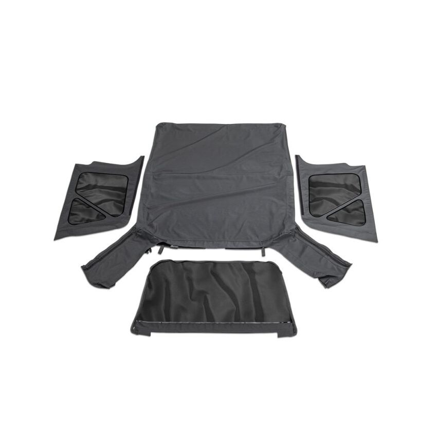 Rampage 1997-2006 Jeep Wrangler(TJ) OEM Replacement Top - Black Diamond