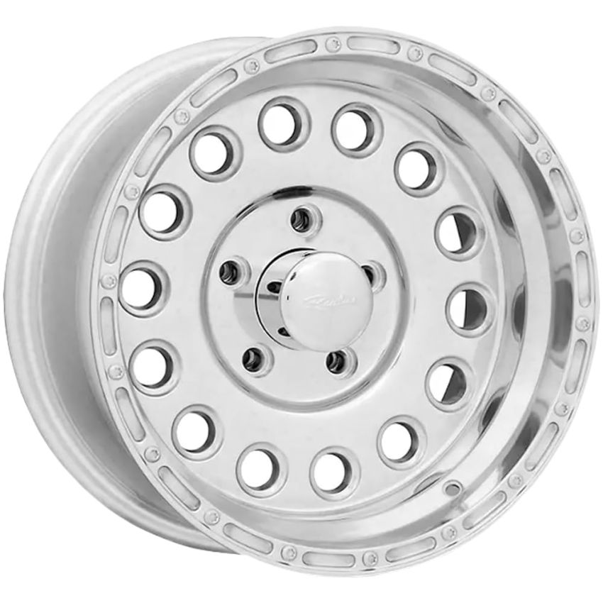 Raceline 887 Rock Crusher 15x10in / 6x139.7 BP / -47mm Offset / 107.95mm Bore - Polished Wheel