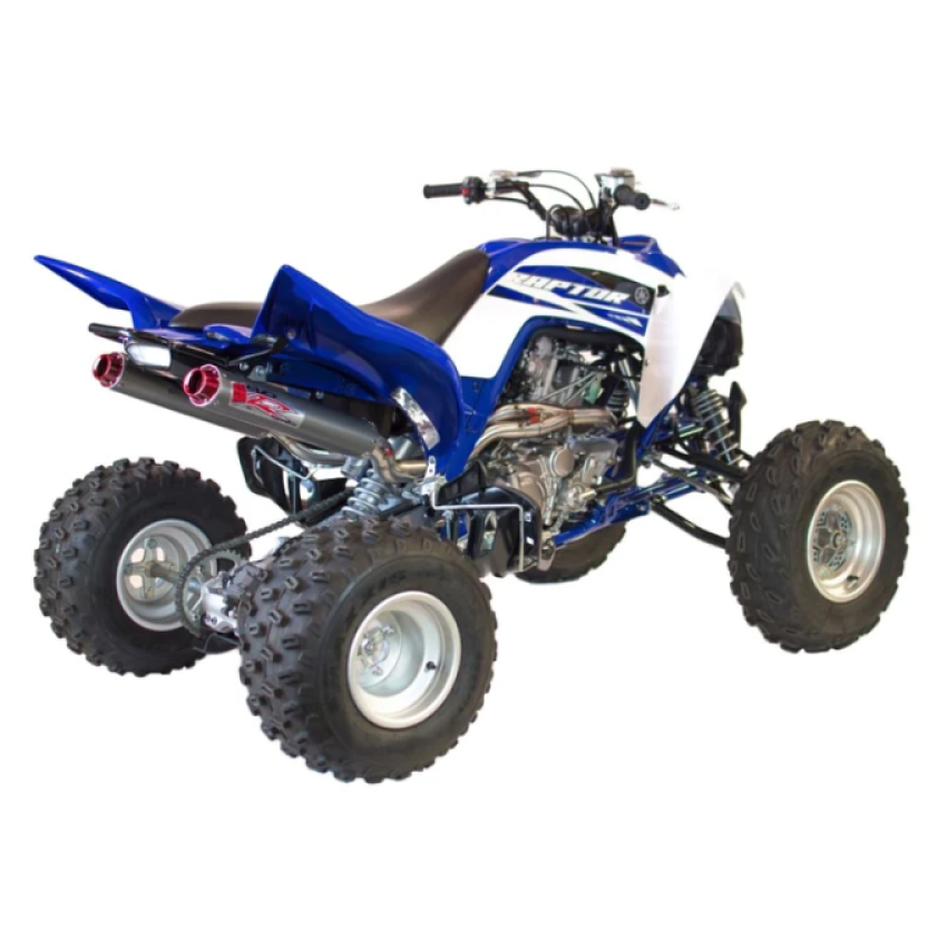 Big Gun 09-3673 15-23 Yamaha RAPTOR 700 EVO R Series Dual Full Syst Exhaust