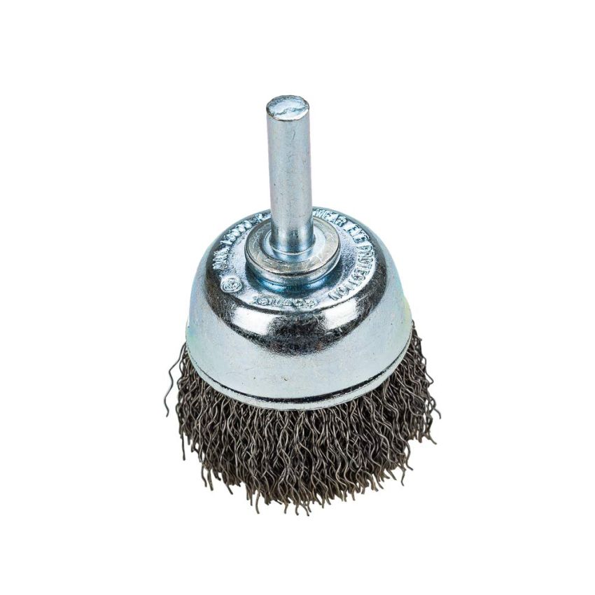 Forney 72268 Wire Cup Brush, Coarse Crimped with 1/4