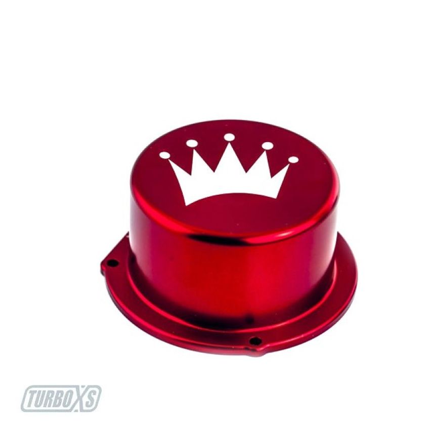 Turbo XS 15-16 Subaru WRX Billet Aluminum Vacuum Pump Cover - Red