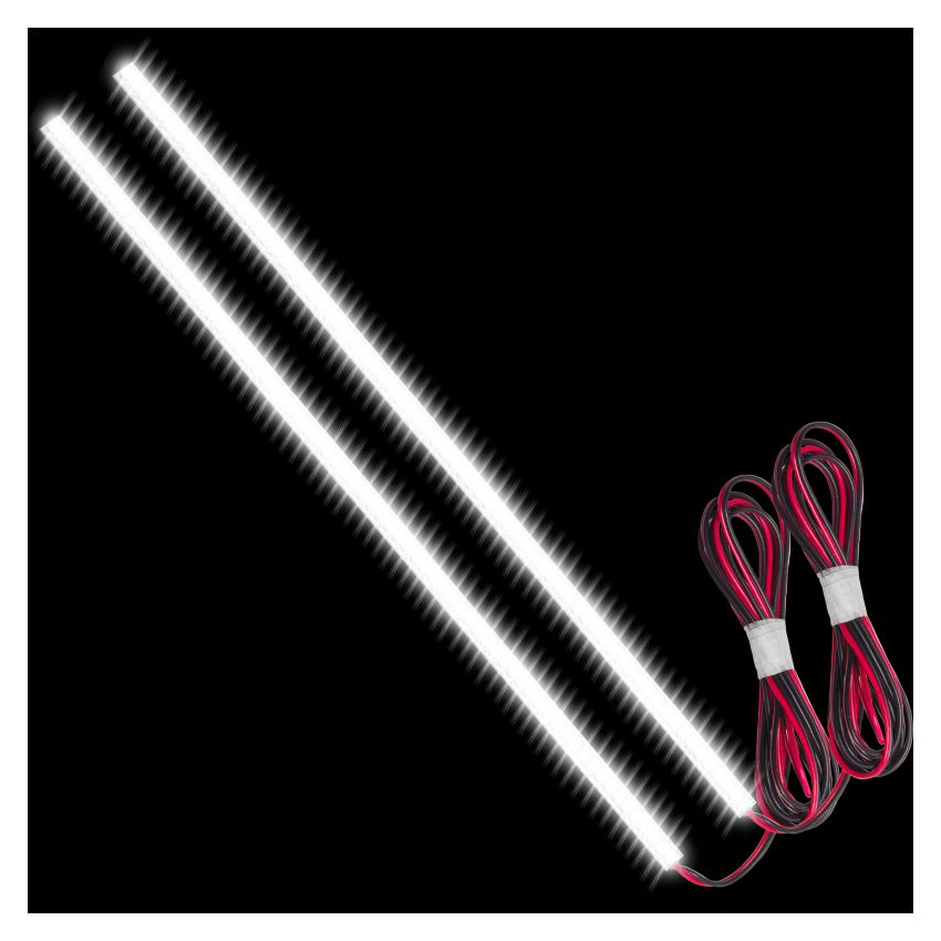 Oracle Lighting 4502-001 16 in. Concept LED Strip, White, Pair