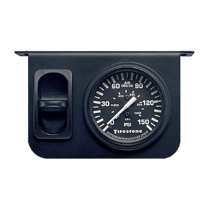 Firestone 2191 Air Adjustable Leveling Electric Control Panel w/Single Gauge 0-150psi (WR17602191)