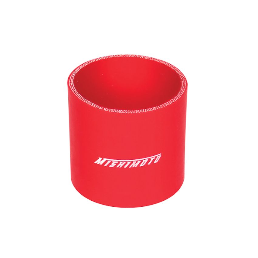 Mishimoto 2.5 Inch Red Straight Coupler