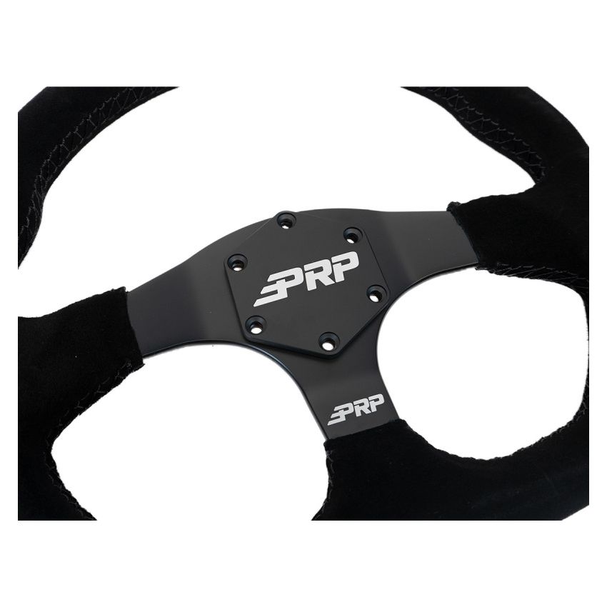 PRP Seats G250 PRP Comp-R Suede Steering Wheel Black