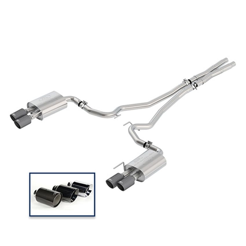 Ford Racing M-5200-M8EFA Extreme Cat-Back Exhaust System