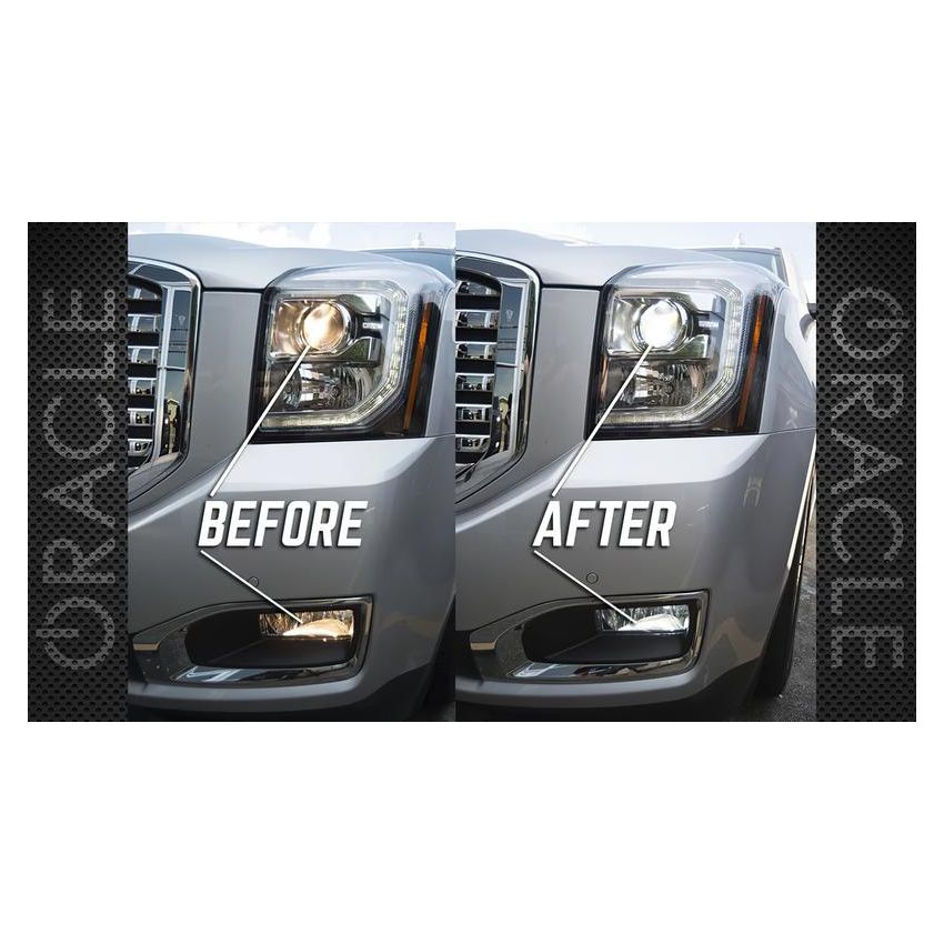 Oracle Lighting 5231-001 ORACLE Lighting H4 4,000+ Lumen LED Headlight Bulbs (Pair)