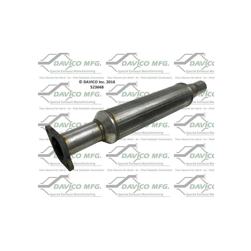 Davico Mfg 523668 EXHAUST RESONATOR PIPE