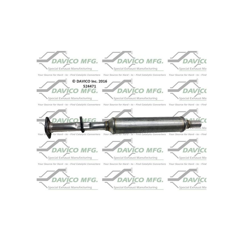 Davico Mfg 524471 EXHAUST RESONATOR PIPE