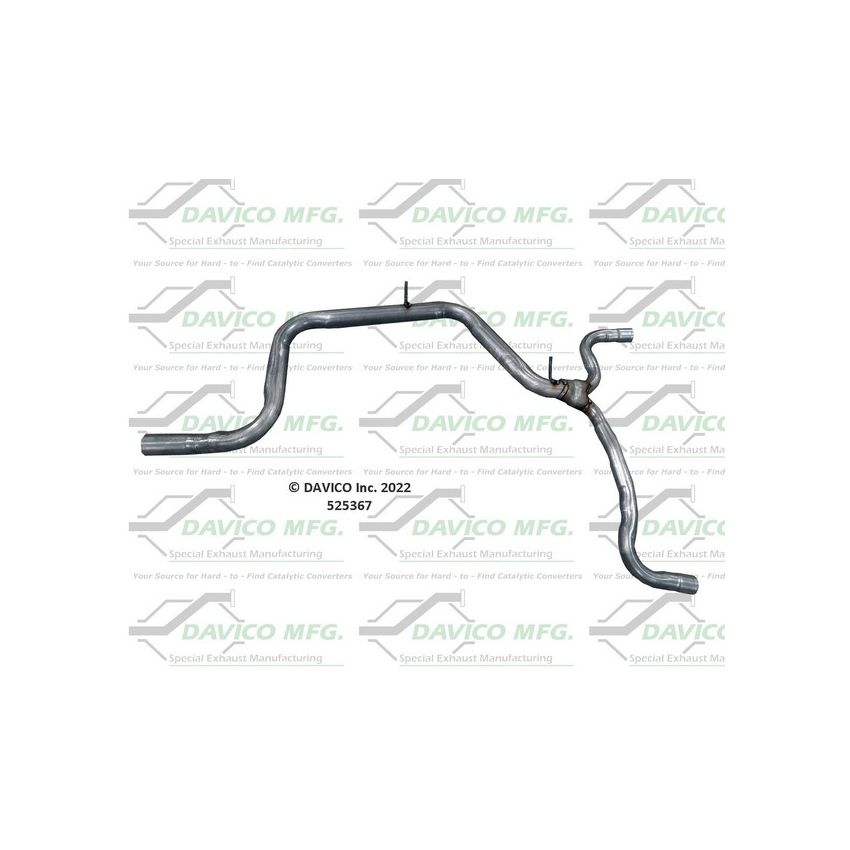 Davico Mfg 525367 Prebent exhaust pipe