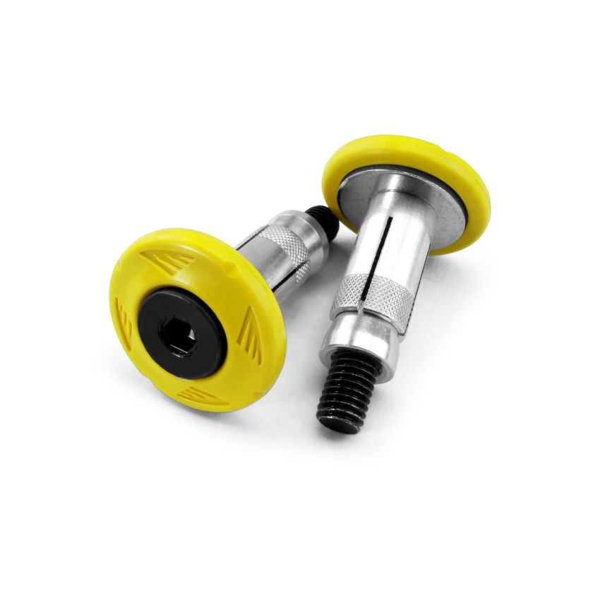 Cycra 1CYC-0010-55 Grip Armor Bar End - Yellow