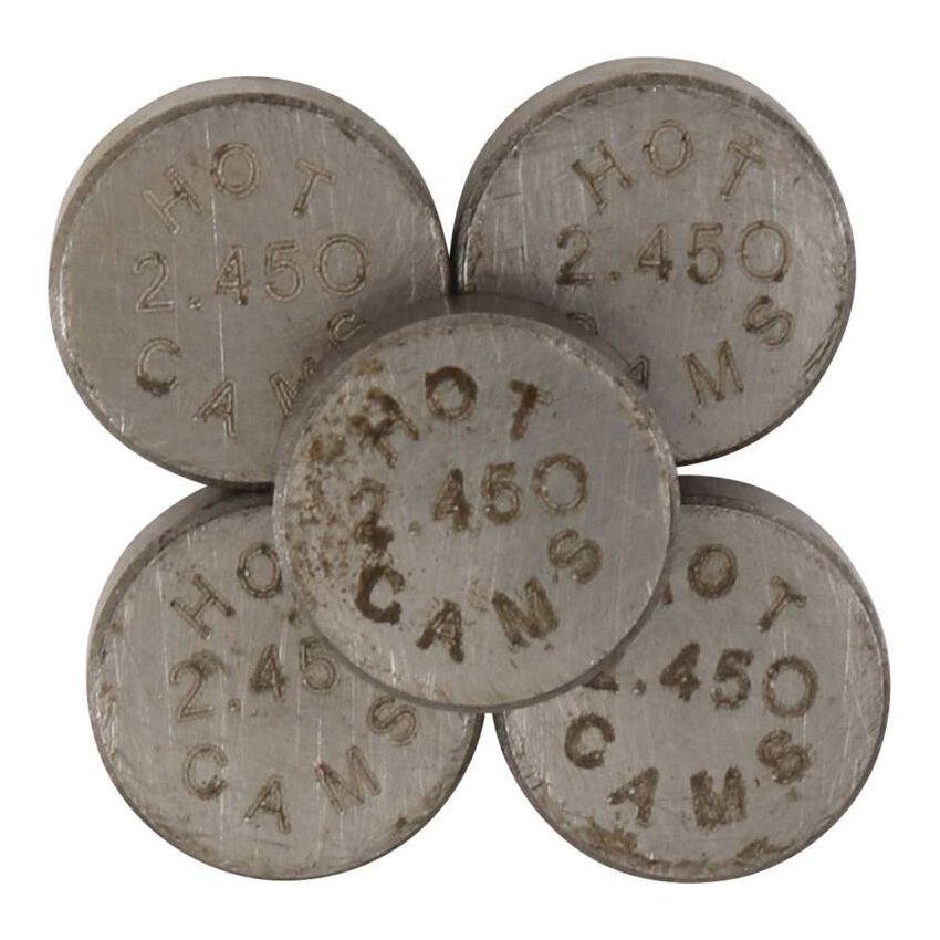 Hot Cams 5PK748245 07-16 CRF 150 R/2016 CRF 150 RB Big Wheel 2.450mm Shim Kit - 5 Pack