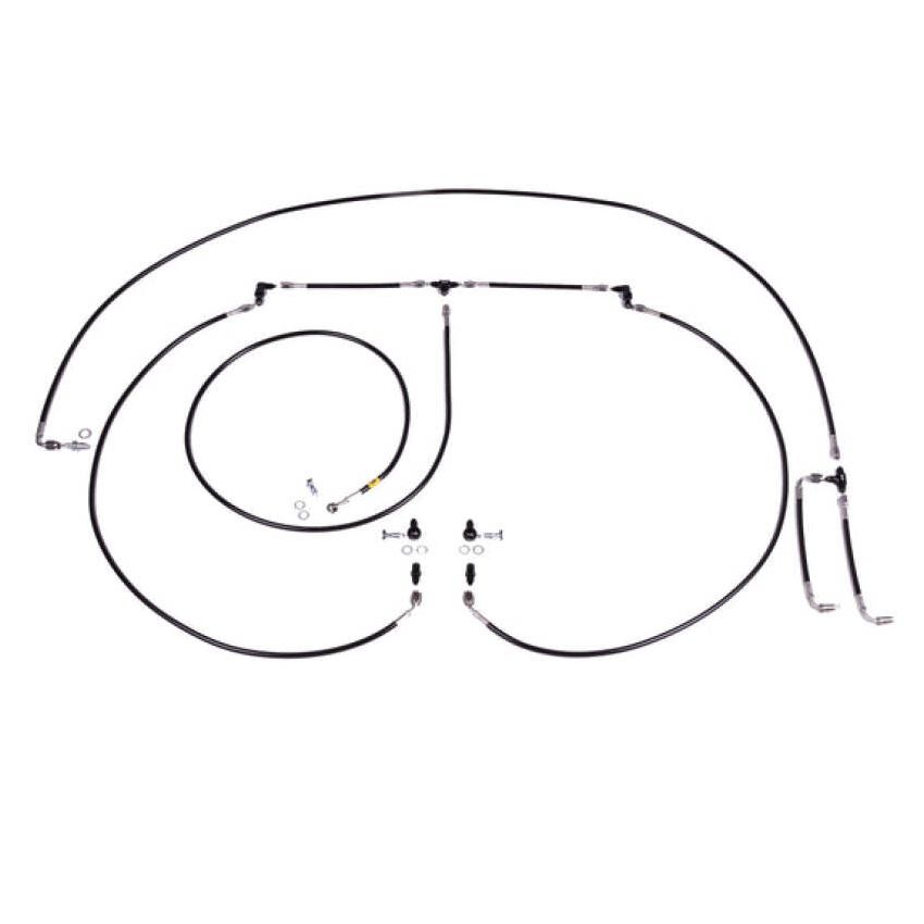 Chase Bays CB-CC-OEMC/HB Chevrolet Corvette C5/C6 Inline/Pass-Thru OE MC & Brake Lines Hydro Handbrake Line Kit