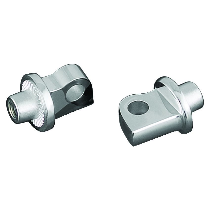 Kuryakyn 8881 Splined Male Mount Adapter Chrome