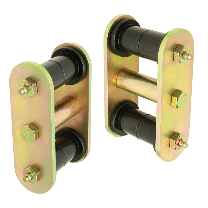 RockJock YJ Front Shackles for Pro Comp Springs