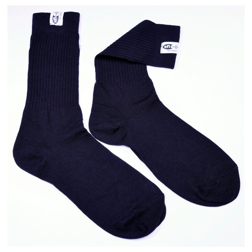 Racequip 411997 Black SFI 3.3 Fr Socks 2XL 14-15