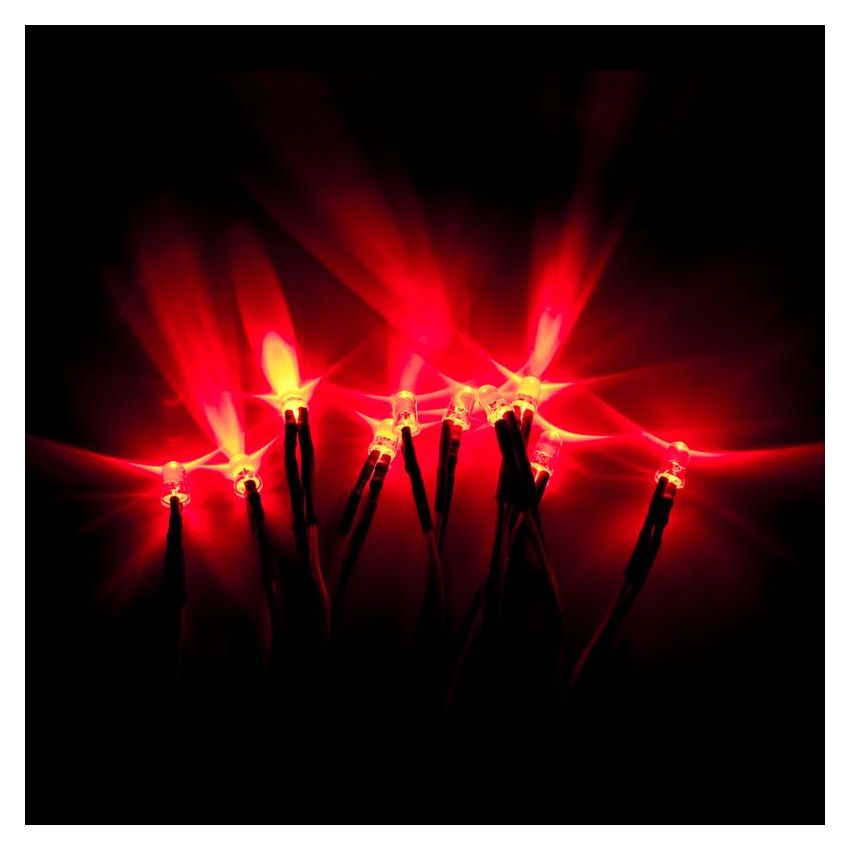 Oracle Lighting 5404-003 Single Wired LED, Red