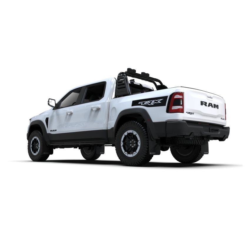 Rally Armor MF128-UR-BLK-WH Black Mud Flap/White Logo