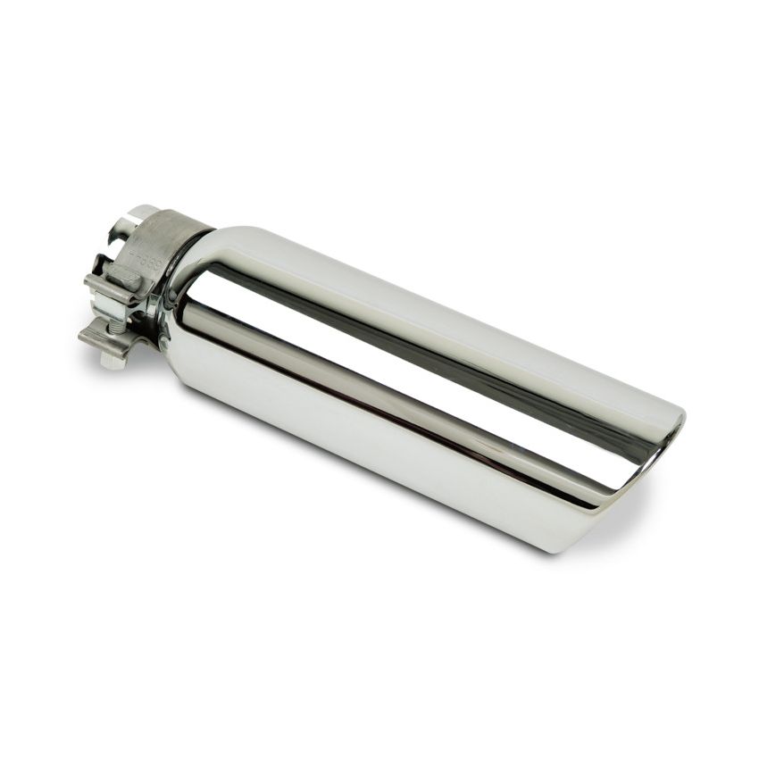 Go Rhino GRT2310 Exhaust Tip - Chrome - ID 2in x L 10in x OD 3in