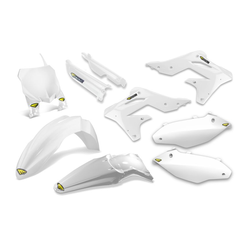 Cycra 1CYC-9307-42 13-16 Kawasaki KX250F Powerflow Body Kit - White