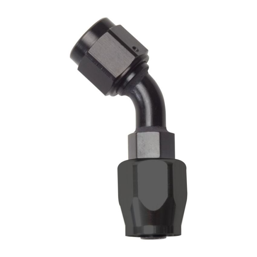 RUSSELL RUS610095 #6 45 Deg Hose End Black