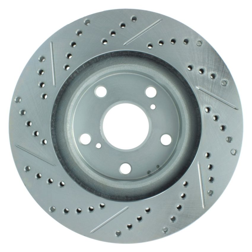 StopTech Select Sport 11-16 Toyota Avalon/ 11-17 Camry SportStop Slotted & Drilled Left Front Rotor