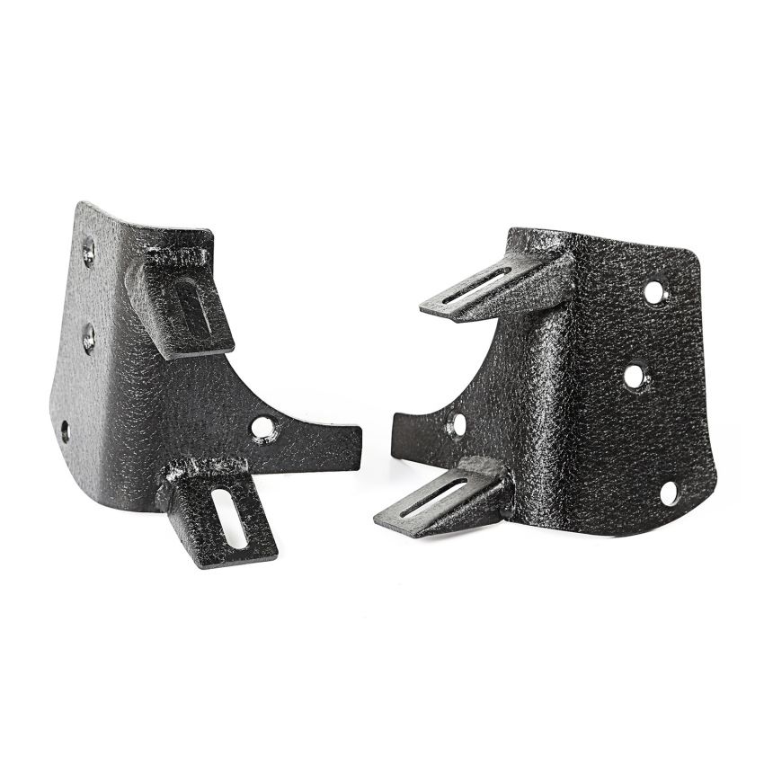 Rugged Ridge 97-06 Jeep Wrangler TJ Textured Black Dual A-Pillar Light Mount