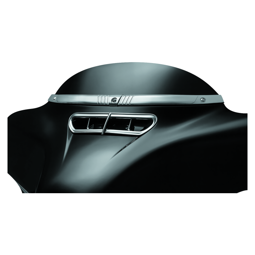 Kuryakyn 2631 Tri-Line Windshield Trim Chrome
