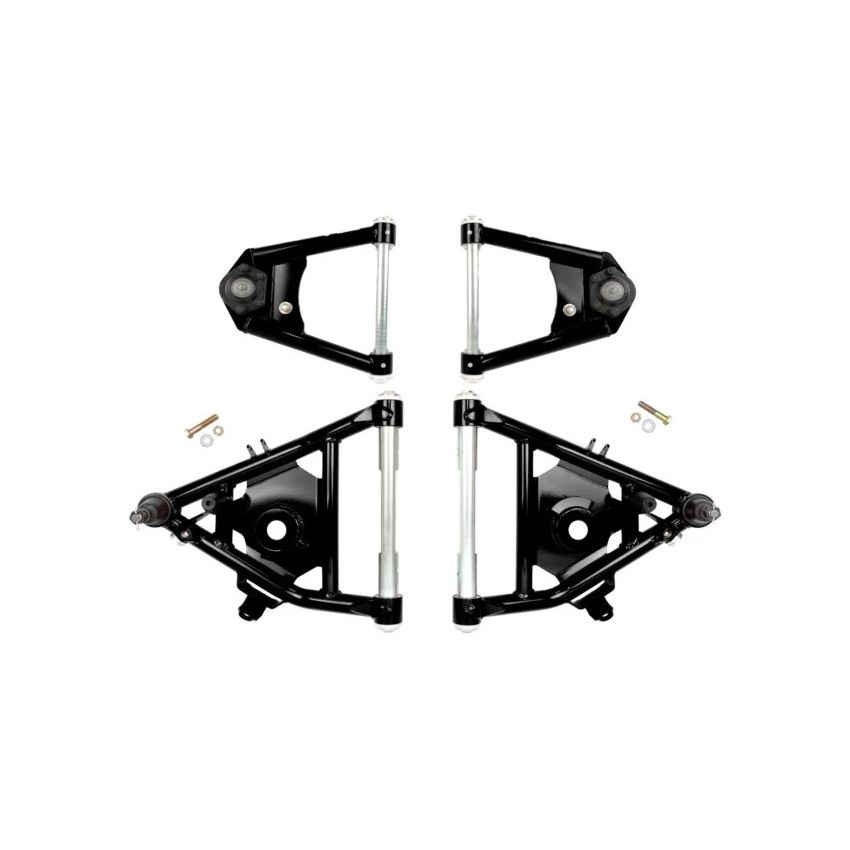 UMI Performance 73-87 GM C10 Street Performance A-Arm Kit - Black