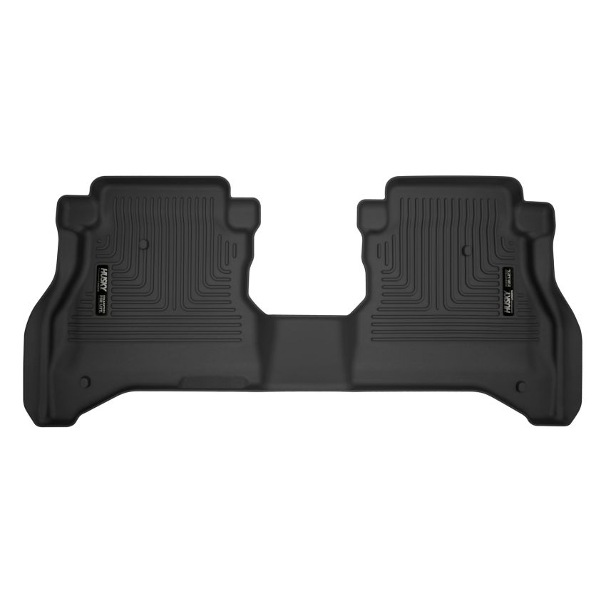 HUSKY LINERS HSK54791 Jeep X-Act Floor Liners 2nd Seat Black
