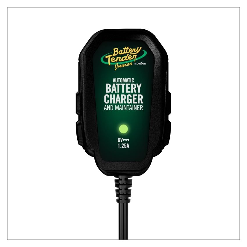 Battery Tender 022-0196 6V 1.25A Battery Charger Junior