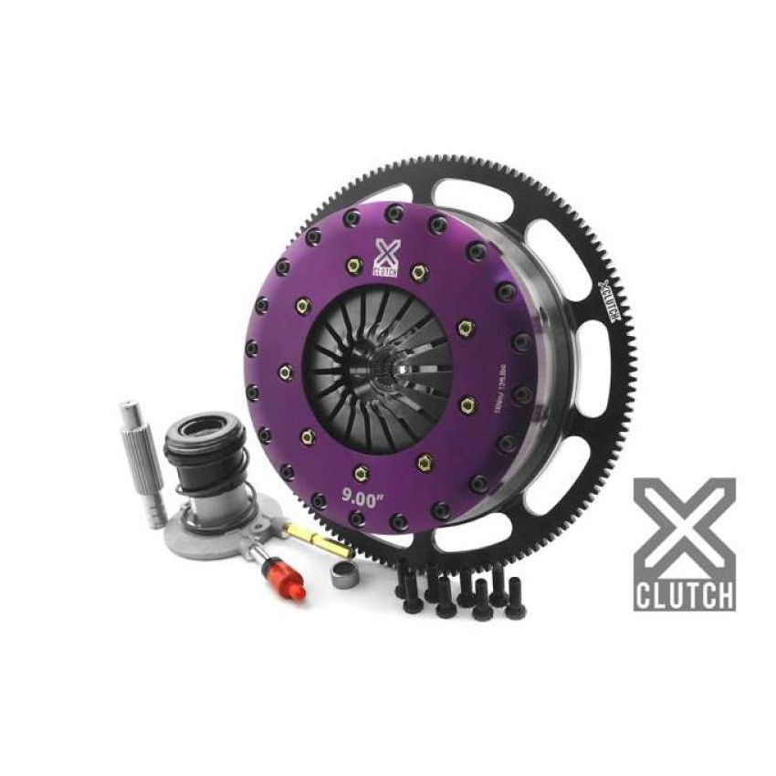XCLUTCH XKDG23632-3E 08-10 Dodge Viper 8.4L 9in Triple Solid Ceramic Clutch Kit