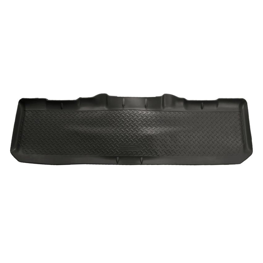 Husky Liners 99-07 Ford F-250-F-550 Super Duty Crew Cab Classic Style 2nd Row Black Floor Liners