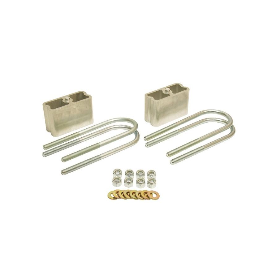 Belltech LOWERING BLOCK KIT 3inch EXTRUDED BLOCKS