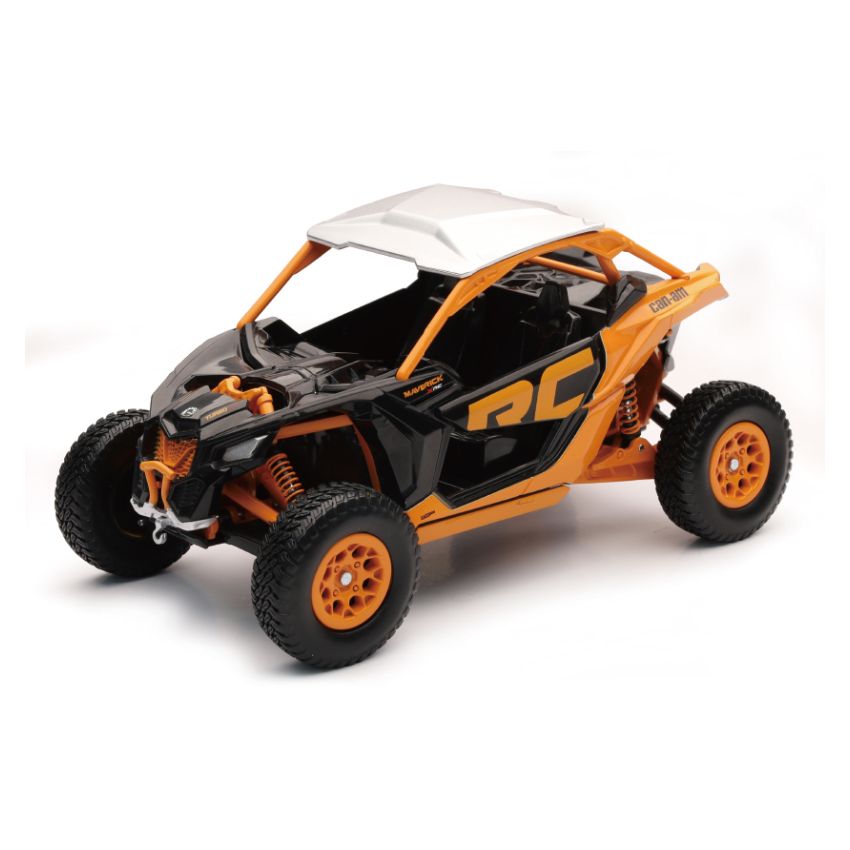 New Ray Toys 58283 Can-AM Maverick X3 X RC Turbo (Black/Orange)/ Scale - 1:18