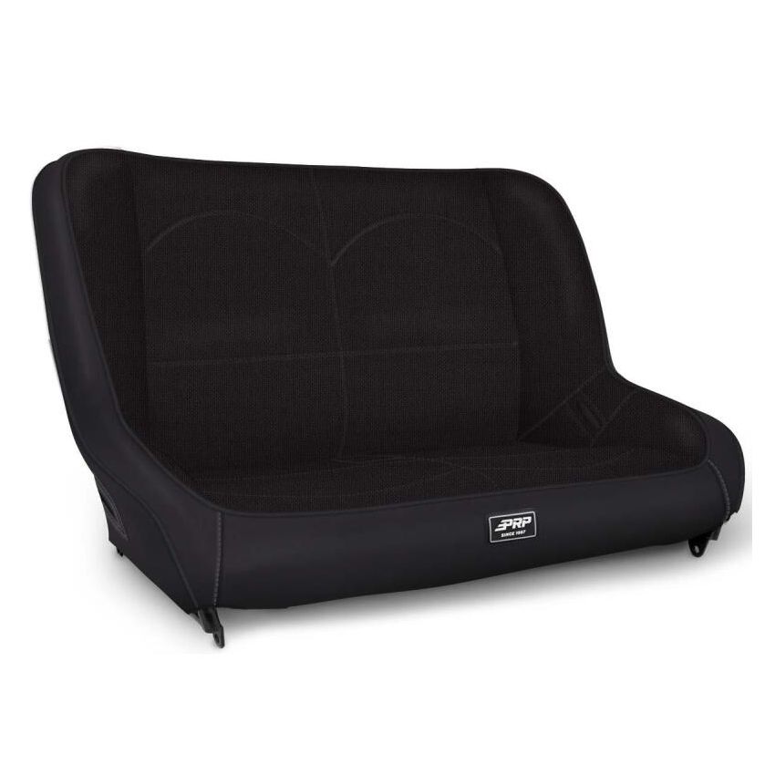 PRP Jeep CJ7/YJ Low Back Rear Bench - Black