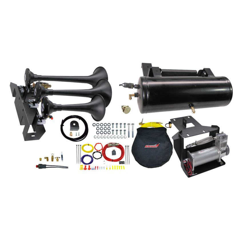 Kleinn Air Horns TUN-734 Kleinn 07-21 Toyota Tundra Onboard Air System w/ Model 730 Horns
