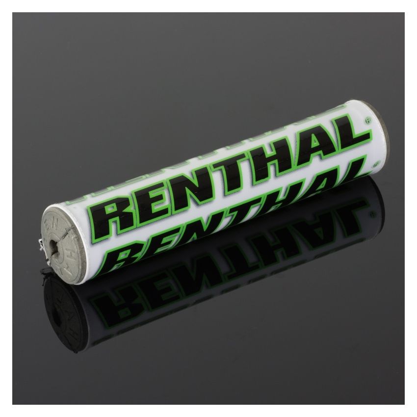 Renthal P267 SX Pad 10 in. - White/ Green