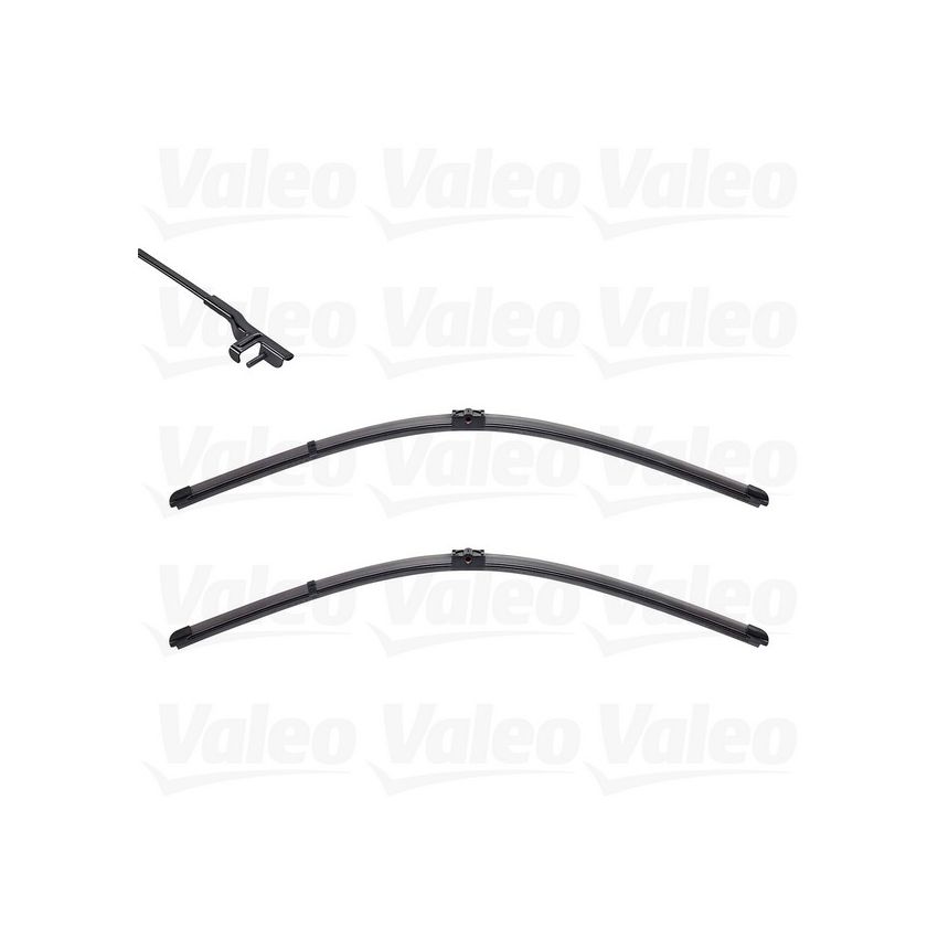 Valeo 574302 Flat 21in/21in Connector Side Lock (Pack of 2)