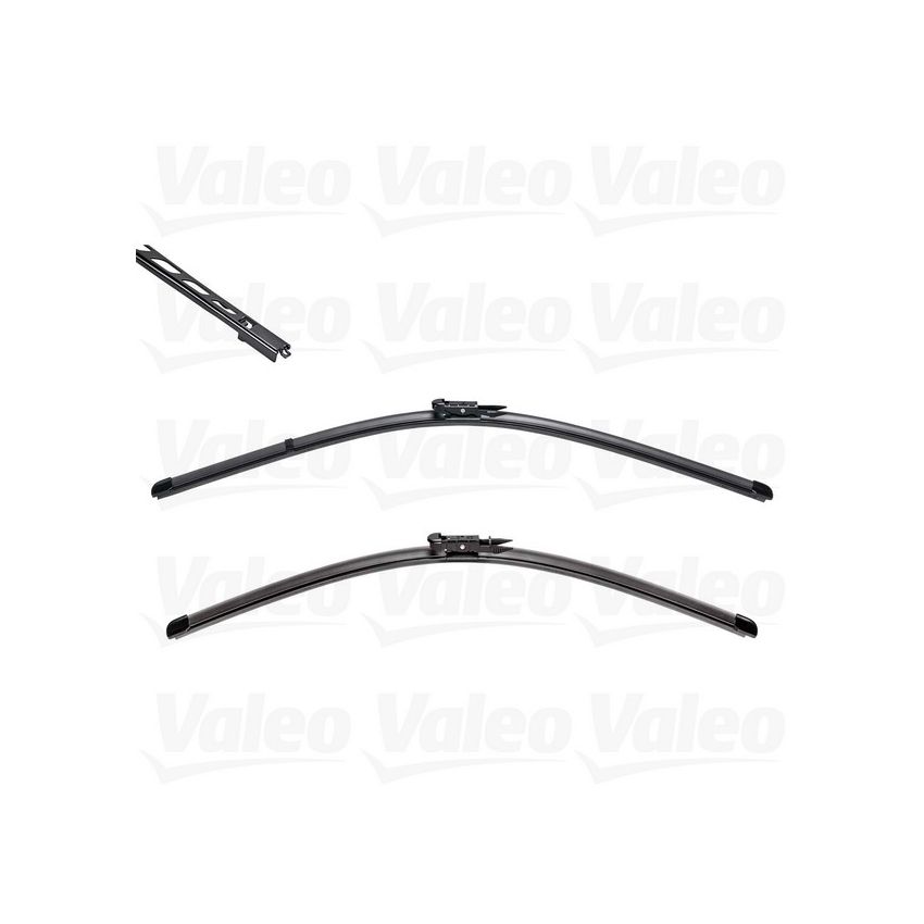 Valeo 574306 Flat 24in/23in Connector GEN2B BMW (Pack of 2)