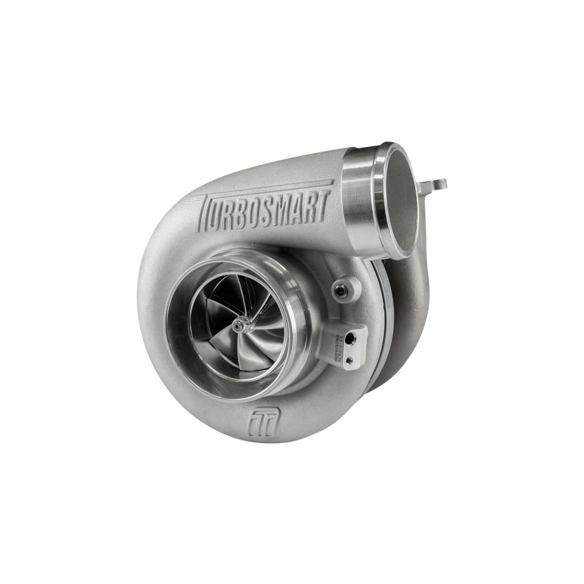 Turbosmart TS-1-7675C-T4096E Oil Cooled 7675 T4 Flange Inlet V-Band Outlet A/R 0.96 External WG TS-1 Turbocharger