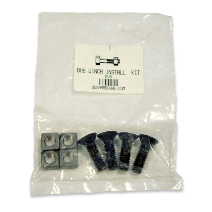 DV8 Offroad WMK12K Winch Mounting Kit for DV8 12K Winches Used w/ Winch Plates