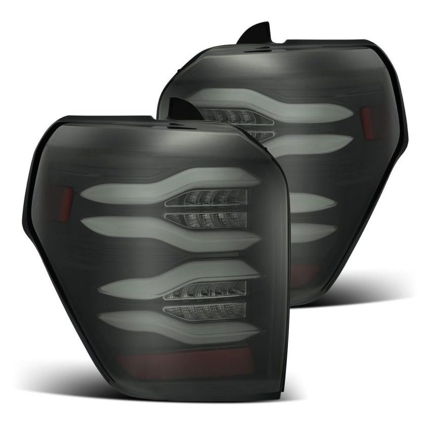 AlphaRex 10-21 Toyota 4Runner PRO-Series LED Tail Lights Jet Black
