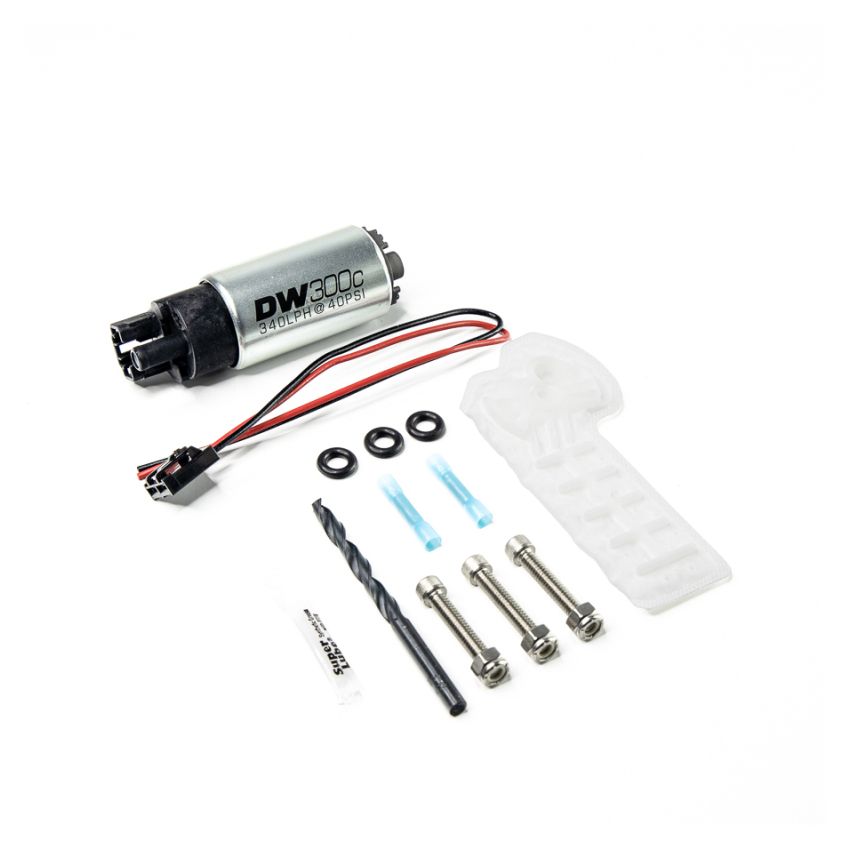 DeatschWerks 15-19 Golf R/15-18 1.8/15-18 GTI 340lph Compact Fuel Pump w/o clips w/9-1060 Instl kit