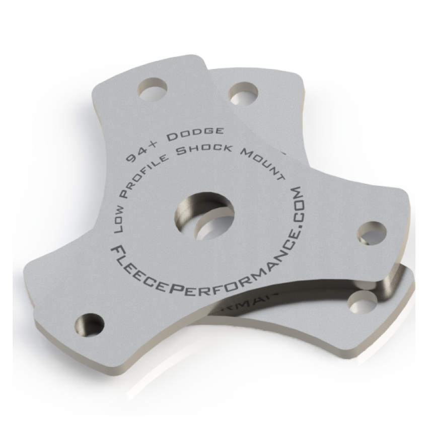 Fleece Performance 2500 and 3500 Low Profile Shock Mounts